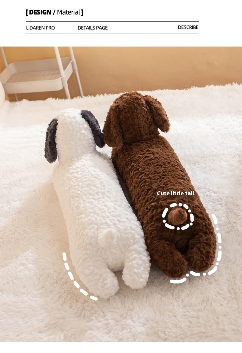 Title 3, Dachshund Plush Doll Bed Sleep Hug Long Pillow ...