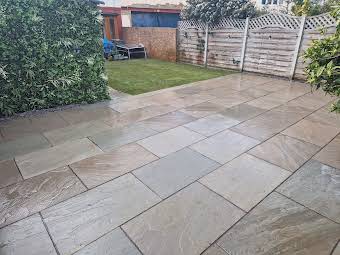 Indian sandstone patio album cover