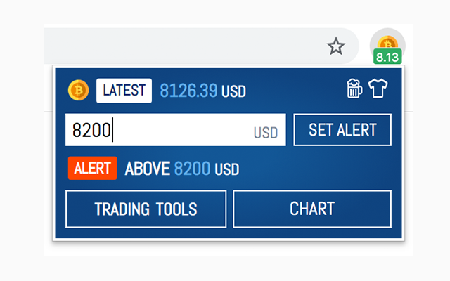 Bitcoin Price Ticker & Alert Preview image 4