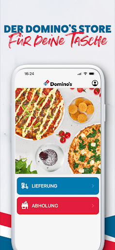 Screenshot Domino's Pizza Germany