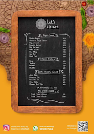 Lets Chaat India Street Food menu 1