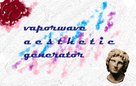 Vaporwave Aesthetic Generator Preview image 0