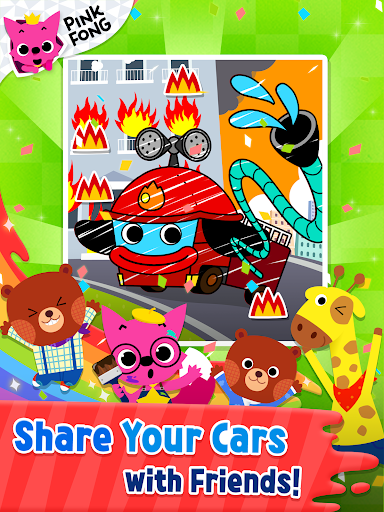 Cars Coloring Book PINKFONG