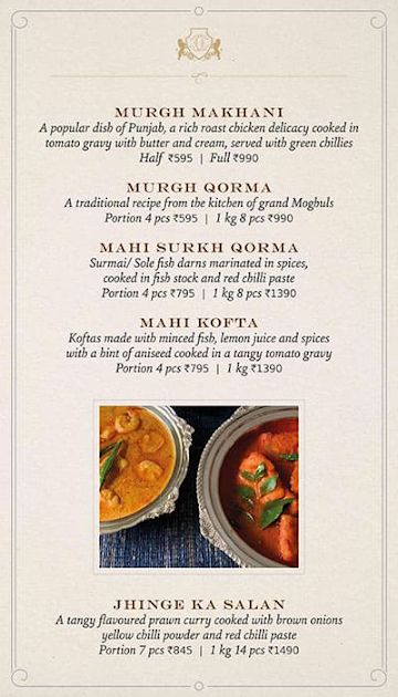 Curry And Culinary menu 
