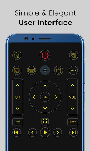 Screenshot Smart TV Remote Control