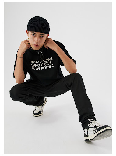 Title 8, Loose Round Neck Couple Short-Sleeved T-Shirt. ...