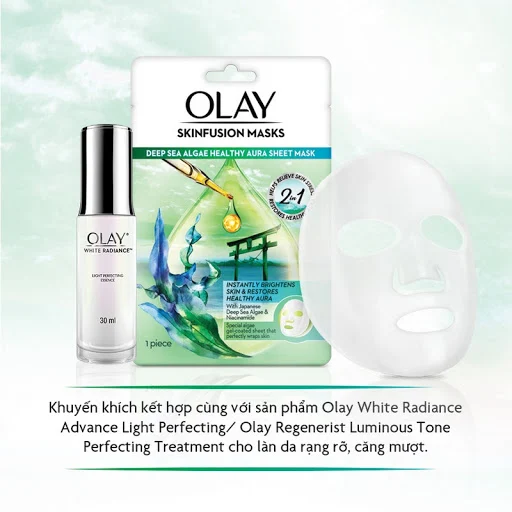 Mặt Nạ Dưỡng Da Olay Tinh Chất Tảo Biển 25g - Date 05/03/2023