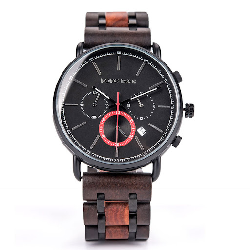 Title 1, Wooden Quartz Watch Natural elegance and precis...