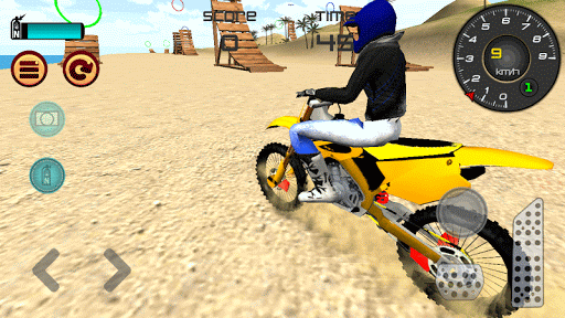 Screenshot Motocross Beach Jumping 3D