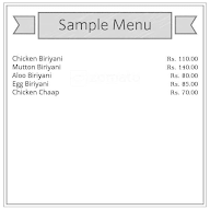 Biryani House menu 1