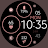 Minimal Rose Gold Watch Face icon