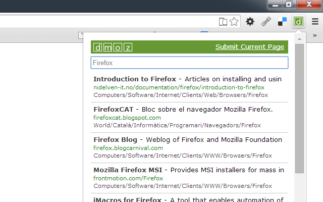 DMOZ Preview image 1