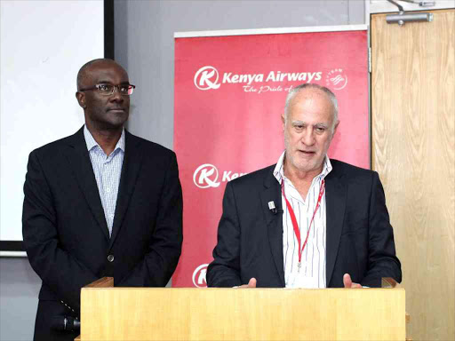 Image result for Images of Michael Joseph, Chairman Kenya Airways