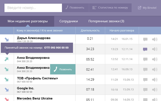 Виртуальная АТС Binotel Preview image 1