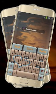 Brown Scene Keypad Pokrýt - náhled