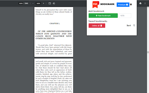 PDF Bookmark