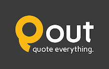 Quote & Share Awesome Content - Qout.io small promo image