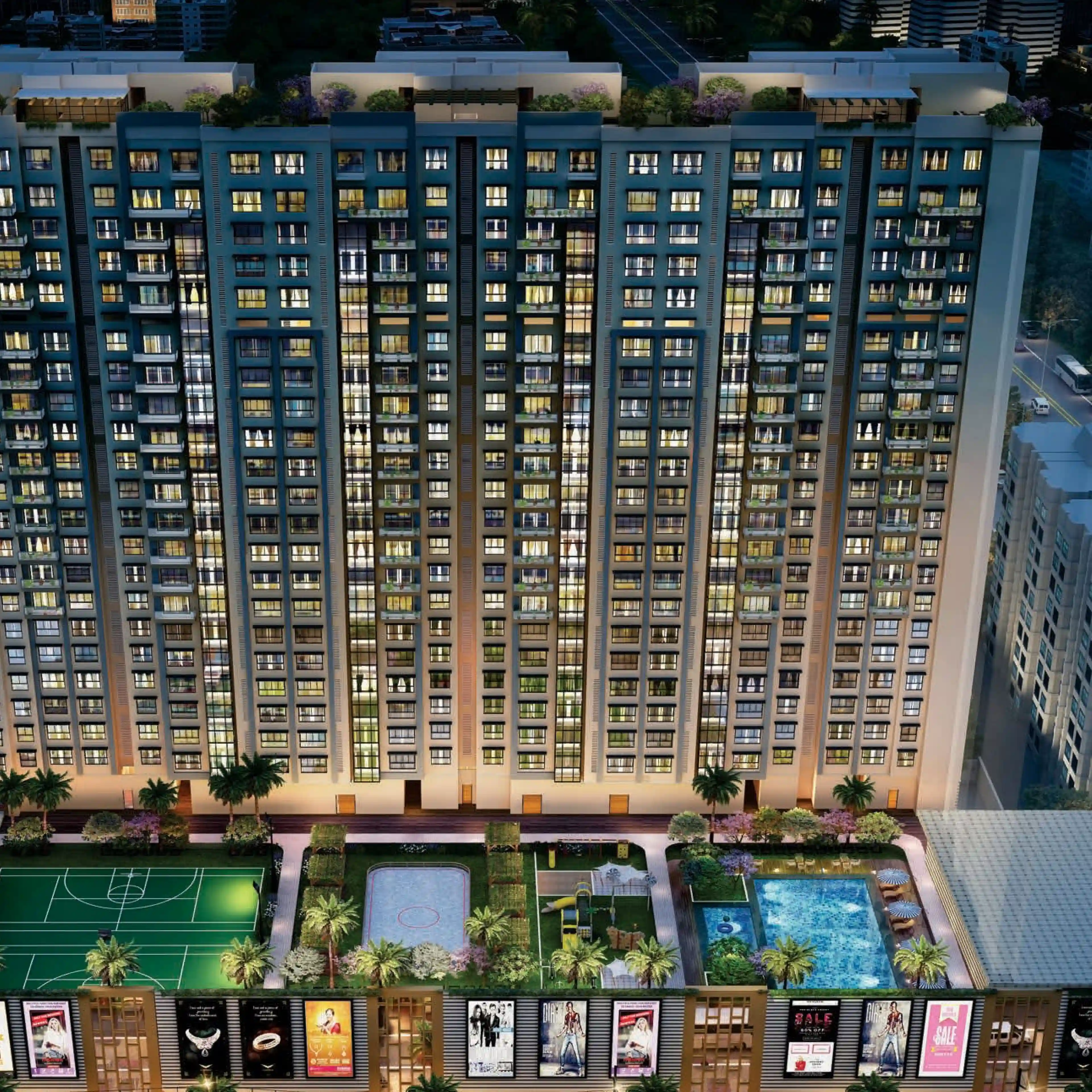 Paradigm Hubtown Premiere Residences-elevation-2