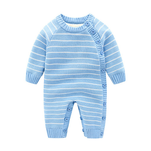 Title 5, Autumn and Winter Baby Onesies Warm and cozy sl...