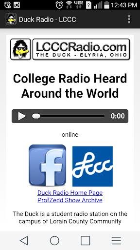 Duck Radio - LCCC