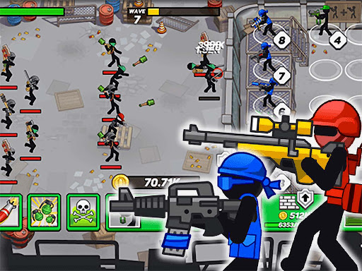 Screenshot Stickman Defenders: Stick War