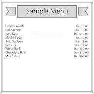 Sahu Misthan menu 1