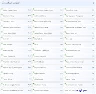 Ariyabhavan menu 3