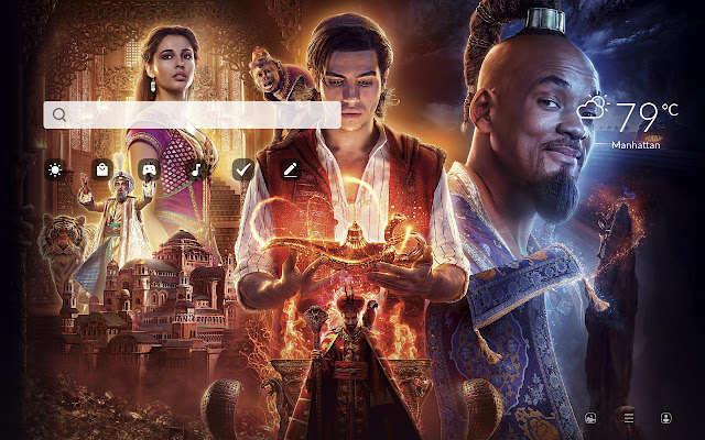 Aladdin 2019 HD Wallpapers New Tab