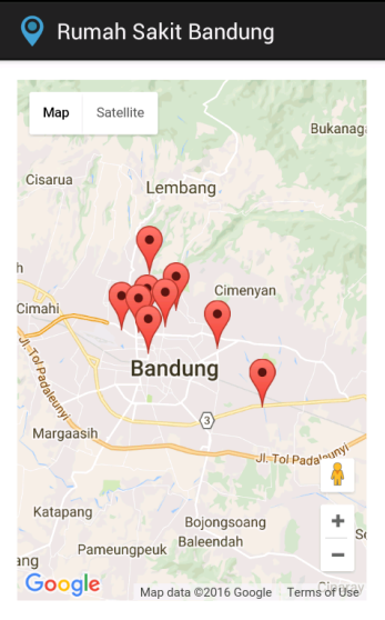 Hotel dan RS Bandung Screen 2