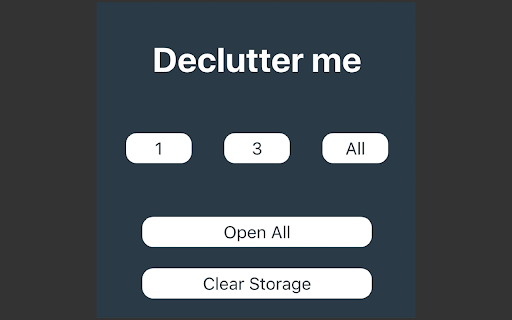 Declutter me