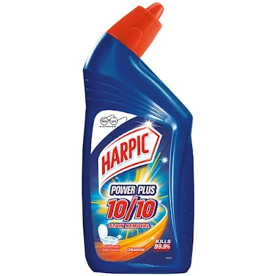 Harpic Power Plus Disinfectant Toilet Cleaner - Orange - 500 ml