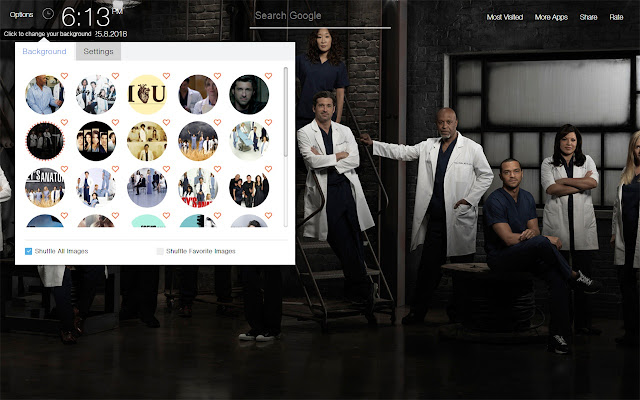 Greys Anatomy Wallpapers FullHD New Tab