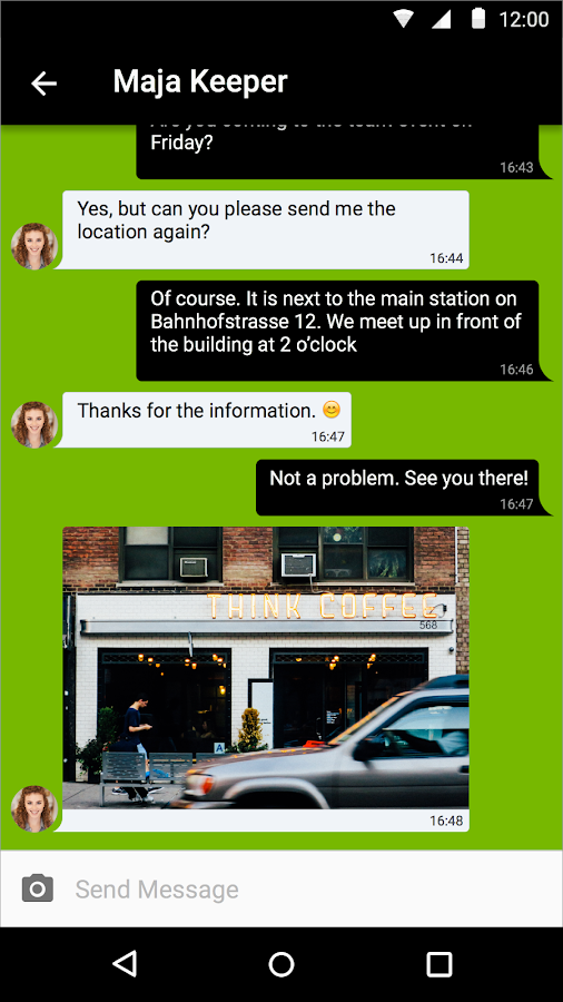 M-talk Screen 3