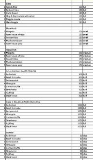 Cafe Beans & Cream menu 2