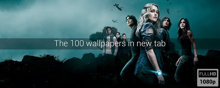 The 100 Wallpapers New Tab marquee promo image