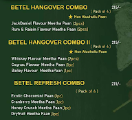 The Betel Leaf Co - Originally from Bangalore menu 7