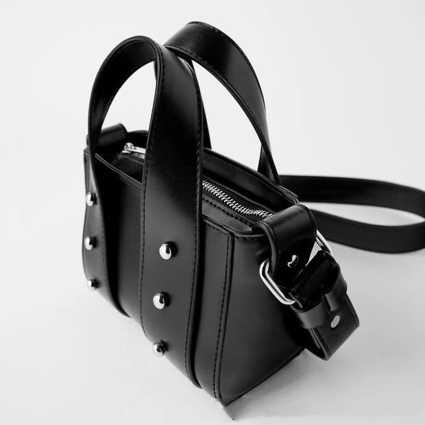 Title 4, Rivet Mini Tote Shoulder Crossbody Bag