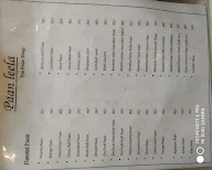 Paan Leela,Pitampura menu 1