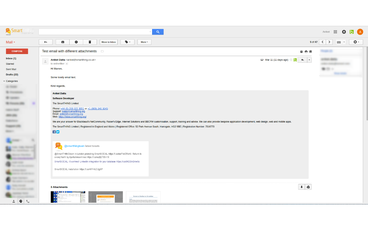 SmartGMAIL NXT Preview image 1