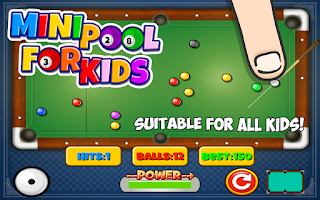 Mini Pool for Kids Screenshot