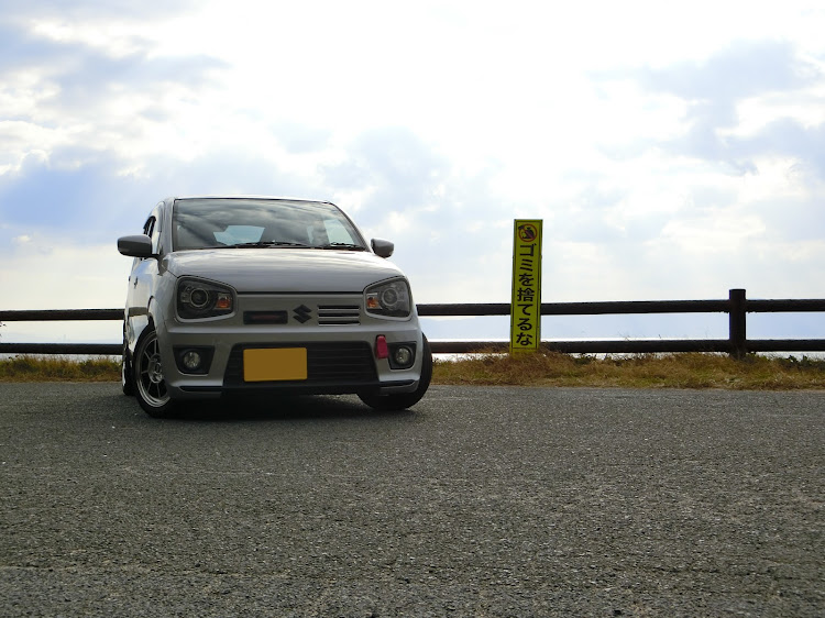 アルトワークスの本年も宜しくお願いします・初走り・初日の出みのがしたに関するカスタム事例の投稿画像1枚目