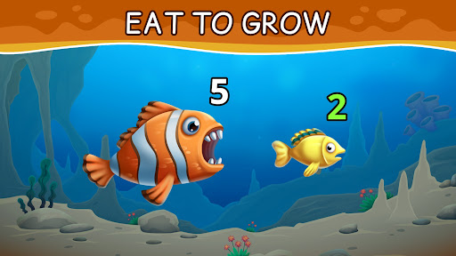 Screenshot Hungry Ocean: Feed & Grow Fish