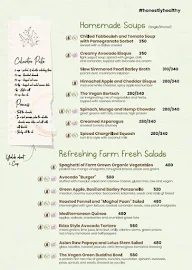 Sante' Spa Cuisine menu 8