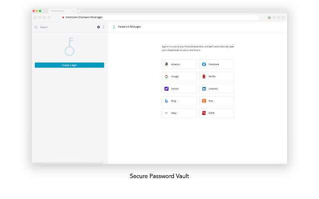 IDnotify Password Manager chrome extension