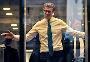  Alex van der Zwaan goes through security at the US District Court after arriving for his sentencing in Washington, DC, US, April 3, 2018. 