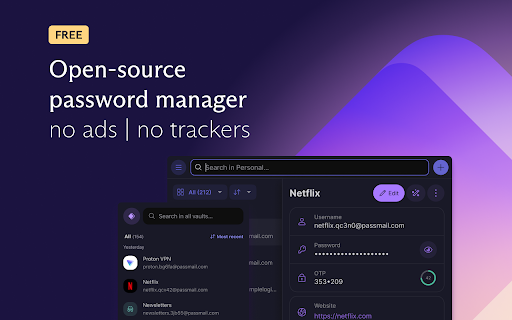 Proton Pass: Free Password Manager