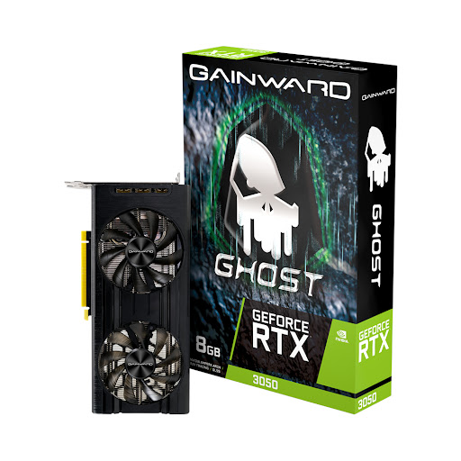 Card màn hình Gainward RTX 3050 Ghost 8GB GDDR6 (NE63050019P1-190AB)