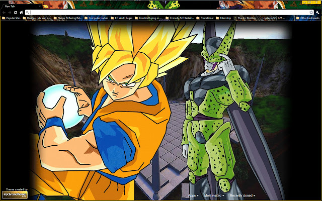 Dragon Ball Z: Saiyan 2 vs. Cell chrome extension