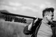 Johnny Clegg on location for his 21 Icons portrait shoot at Cradle of Humankind, Sterkfontein on April 29, 2010 in Gauteng, South Africa as part of photographer and filmmaker Adrian Steirn's 21 Icons South Africa Series.