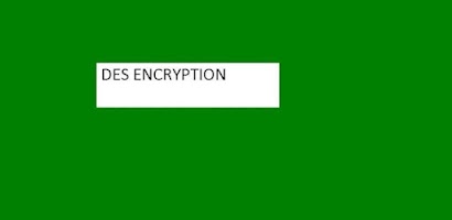 DES Encryption Screenshot